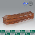 Popular Cheap Italian Style Paper Veneer Funeral Coffin&Casket